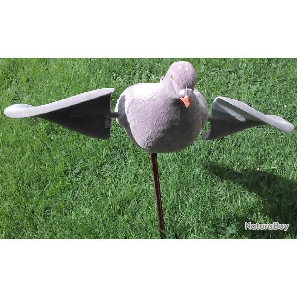 Appelant pigeon ailes tournantes- Lot de 2