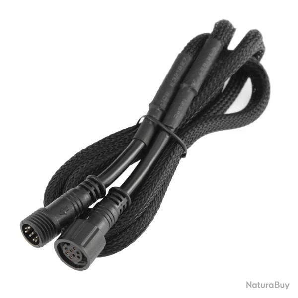 Auxbeam Cble d'extension de 1m pour panneau de contrle  6 entres