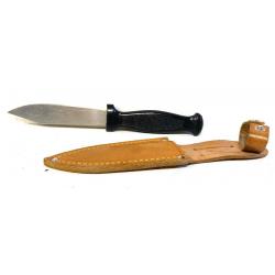 Ancien Couteau de Scout Manche Bakélite ou Plastique Lame inox