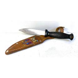 Ancien Couteau de Scout manche plastique lame Inox (3)
