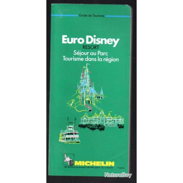 euro disney resort sjour au parc tourisme dans la rgion guide vert michelin