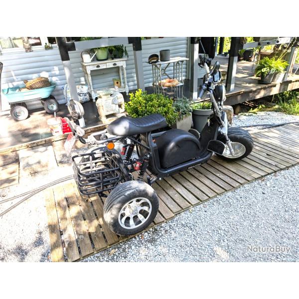 TRYCICLE ELECTRIQUE A IMMATRICULER AVEC CERTIFICAT D'ORIGINE   vend ou change