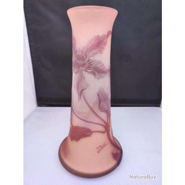 Vase sign galle pieds de lphant hauteur 25 cm