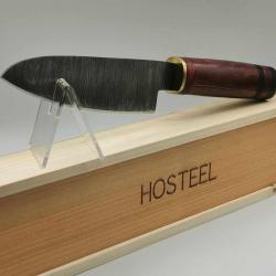 Couteau de Cuisine Japonais en Damas - Le Nippon - Collection Coutellerie Artisanal Hosteel