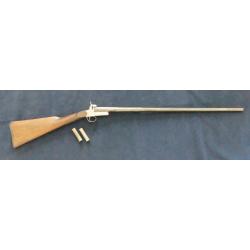 Belle carabine de braconnier calibre 24 a broche fin XIXe