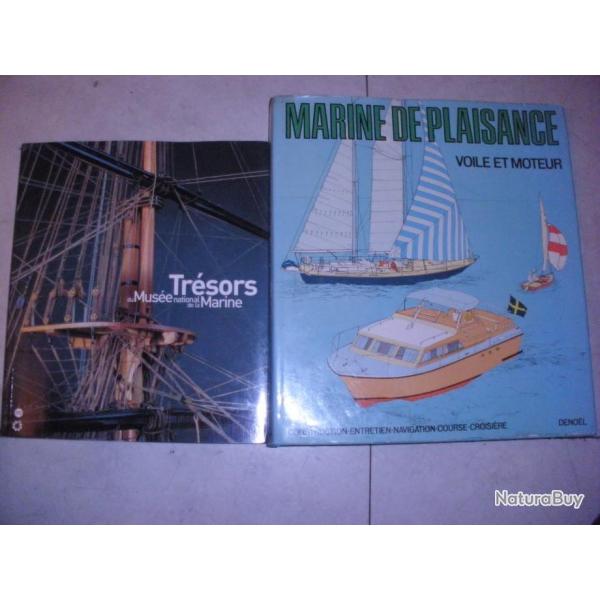 TRESORS du muse de la marine + ALBUM marine de plaisance