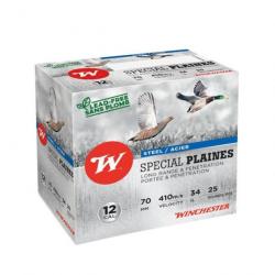 Winchester acier special plaines 34g 12 70 Boîte de 25