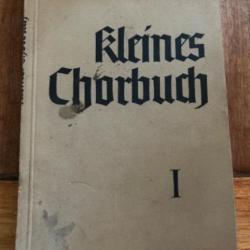 Livre Allemand KLEINES CHORBUCH WW2