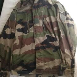 Treillis complet F2 (veste + pantalon) militaire Armée de Terre