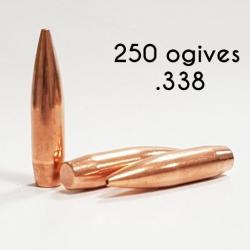 250 OGIVES PARTIZAN CAL 338 250GR HPBT MATCH 