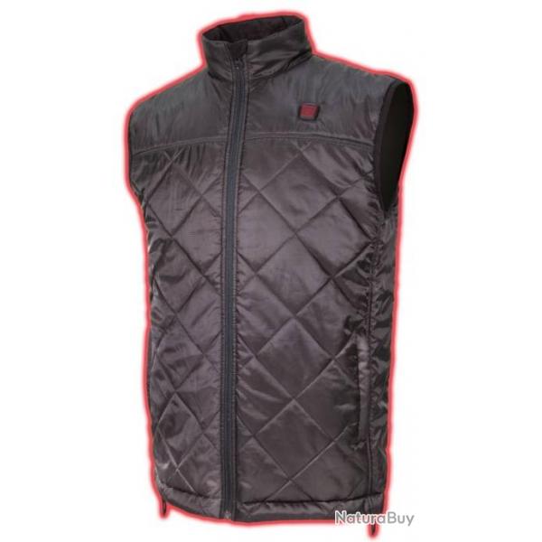 Gilet chauffant Ripstop nouvelle gnration. Thermo Noir