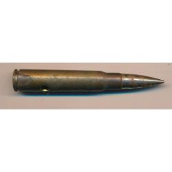 UNE CARTOUCHE 7,92 x 57 Mauser  ww2 TCHECOSLOVAQUIE Balle SS de 1940