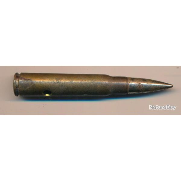 UNE CARTOUCHE 7,92 x 57 Mauser  ww2 TCHECOSLOVAQUIE Balle SS de 1940