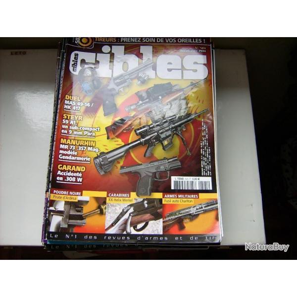 revue cible numros disponibles 501/505/508/510/587/590/598