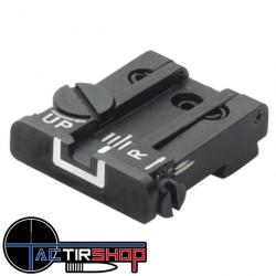 Hausse Réglable LPA Type 18 pour Glock 17/19