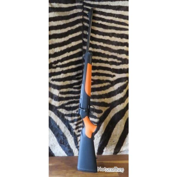 Carabine linaire BLASER R8 professional noire & orange cal.9.3x62 canon de 56 cm filet