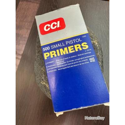 CCI 500 SMALL PISTOL X 1000 - Amorces de catégorie B (10888521)