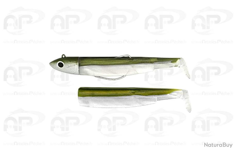 Leurre Souple Fiiish Double Combo Off Shore Black Minnow 14cm 40g