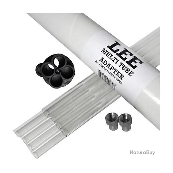 90280 Set de 4 tubes d'alimentation translucides pouvant contenir 100 ogives de tous calibres