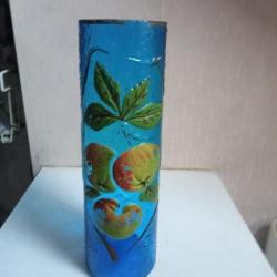 vase du XIXème décor pomme hauteur 27 cm