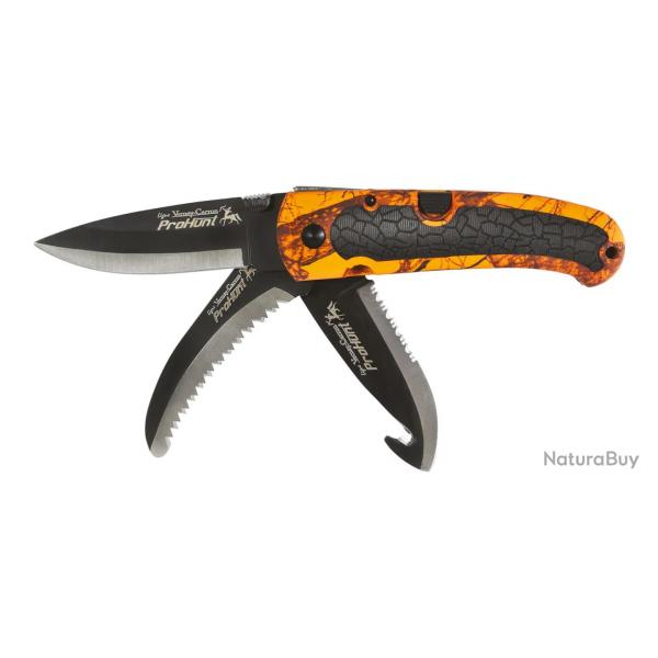 Couteau De Chasse 3 Lames Keos Verney Carron Camouflage Blaze