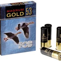 10 Boites, 100 Cartouches Fob Gold 53 Magnum - Cal. 12/76- N° 4