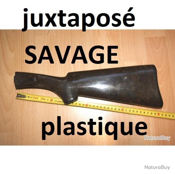 crosse PLASTIQUE fusil SAVAGE juxtapos - VENDU PAR JEPERCUTE (D9N115)
