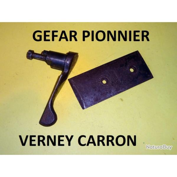 lot cl + plaque fusil GEFAR PIONNIER VERNEY CARRON - VENDU PAR JEPERCUTE (J2A121)