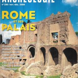 dossiers d'archéologie 336 2009 rome et ses palais