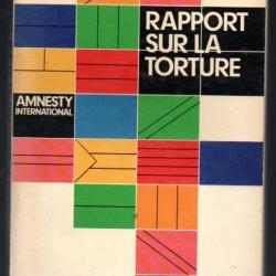 rapport sur la torture d'amnesty international