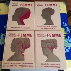 Histoire mondiale de la Meuf . Complet en 4 volumes.
