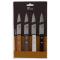 petites annonces chasse pêche : Couteaux PRADEL X 4 Couteaux d Office Manche Bois Couleur Lame en Acier Inoxydable b2
