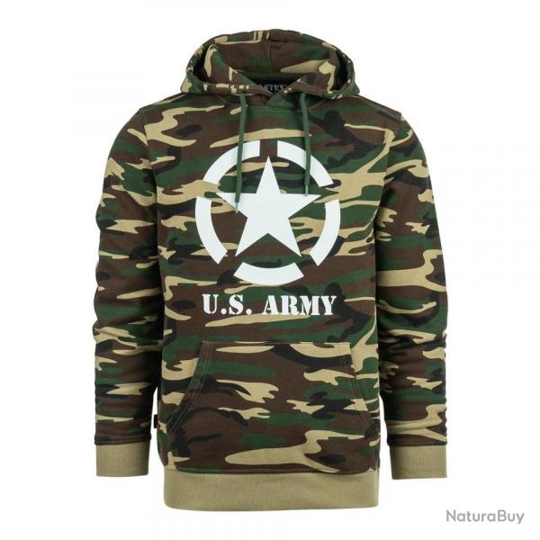 Sweat  capuche Allied Star US Army