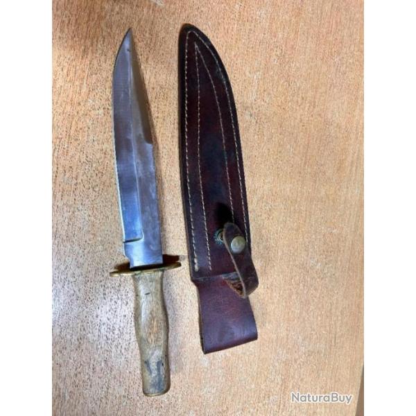 dague de chasse lame 21.5 cm