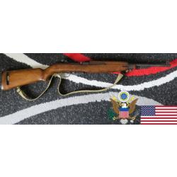 Carabine M1 monocoup (1 coup, cat&eacute;gorie C 1&ordm;C) + bretelle 1943 + ba&iuml;onnette M4 & fourreau