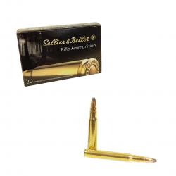20 munitions Sellier & Bellot SPCE 8X64S 196GR 12.7G