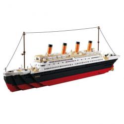 Jeu de Construction Bateau Titanic Grand Modèle 1012 Pièces à Monter Jeux Enfants Modèle Réduit