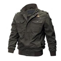 Blouson aviateur coloris VERT ARMÉE du M au 6XL...
