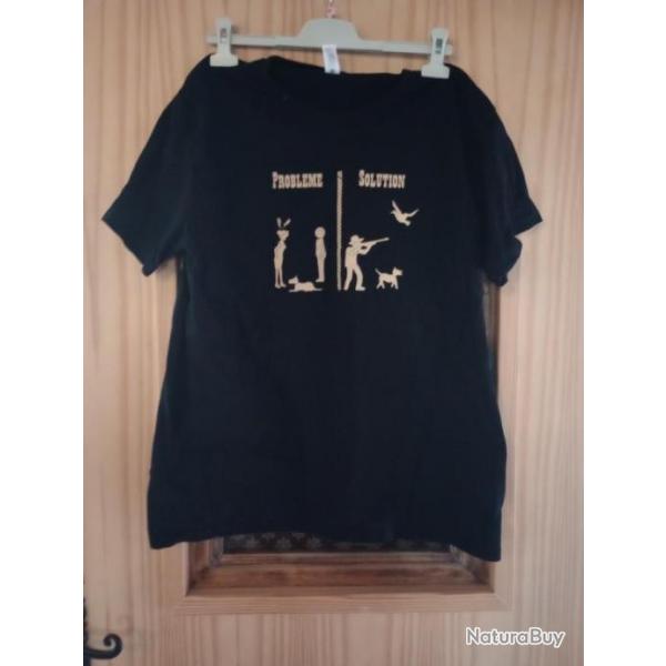 T shirt chasse taille xl