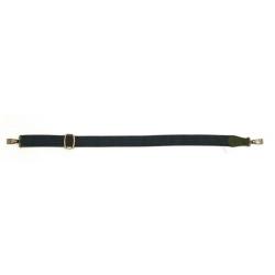 BRETELLE ELASTIQUE MOUSQUETON SUR CUIR