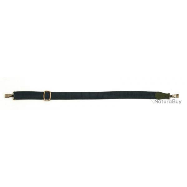 BRETELLE ELASTIQUE MOUSQUETON SUR CUIR