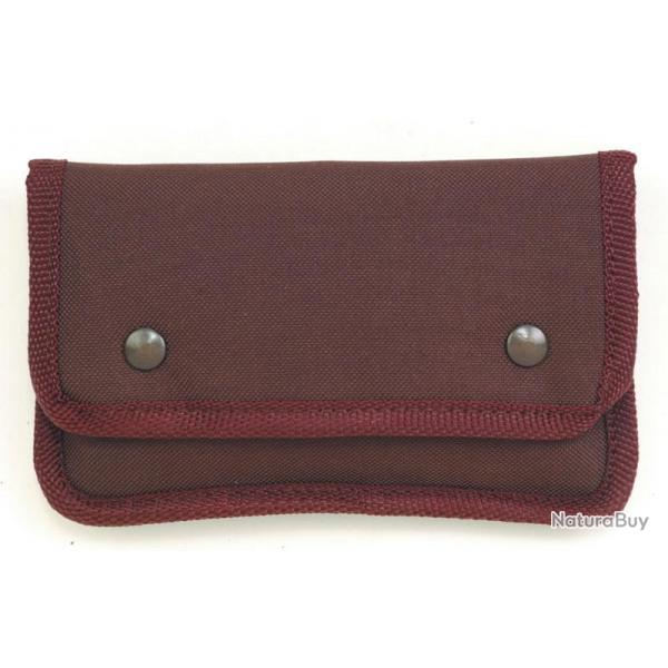 ETUI CARTOUCHIERE 10 BALLES CUIR VIEILLI