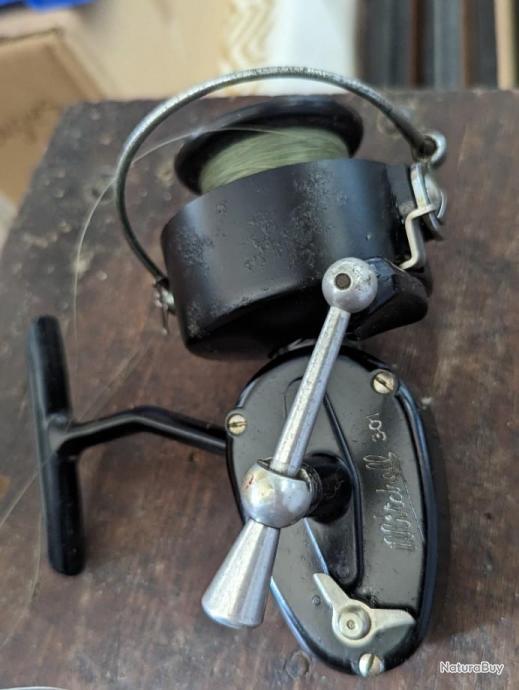 Vintage Mitchell 301 Fishing Spinning Reel, Made in France