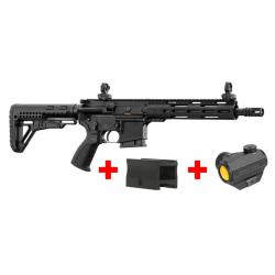 Pack AR-15 LDT 10.5'' + Point rouge Primary Arms 2 MOA + Montage Point rouge sur rail Picatinny