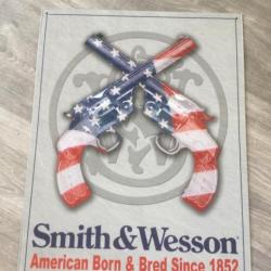 Plaques deco armes smith&wesson 1
