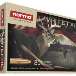 CARTOUCHES NORMA WHITETAIL CAL. .243 WIN 100GR 6,5G BTE 20