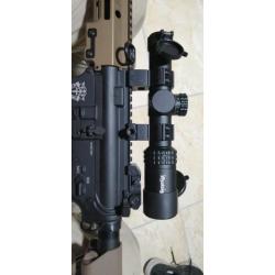 Bestsight Lunette de visée DualOptical pour fusil de chasse 1-5x24