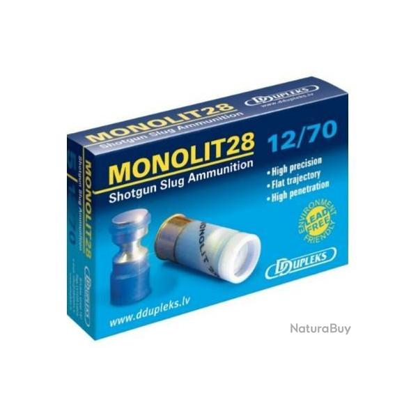 Cartouches  balle DDUPLEKS cal.12/70 monolit 28 par 25