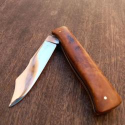 Magnifique Couteau DOUKDOUK Grand model Custom Manche en Bois et Marqueterie