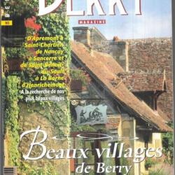 berry magazine hors série 1999 , beaux villages du berry